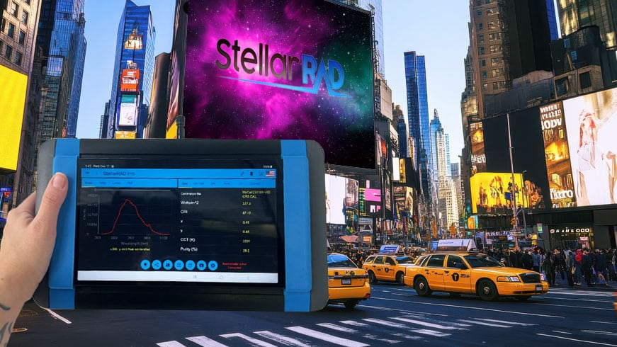 StellarNet Display Measurement Handheld Radiometer
