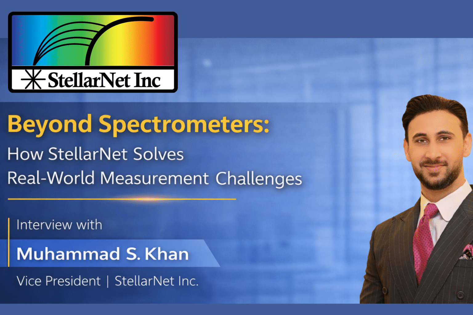 Beyond Spectrometers: How StellarNet Solves Real-World Measurement Challenges