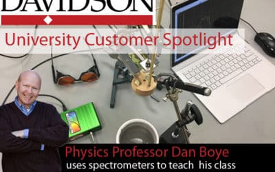 StellarNet Customer Spotlight – Optics Research Professor uses Educational Spectrometers to teach “Sights and Sounds”