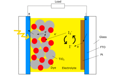 Fabrication of natural dye-sensitized solar cells using dyes from corn, sugarcane and blackberry