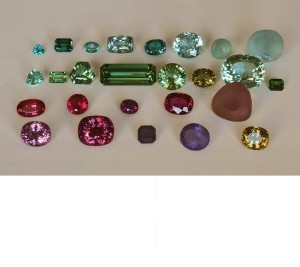 Gem tourmalines