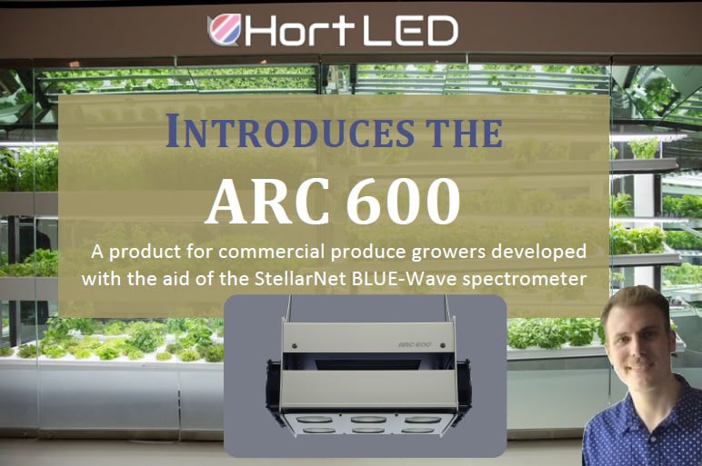 Customer Spotlight: HortLED Develops LED Grow Lights for Commercial Growers with aid of a BLUE-Wave Spectrometer