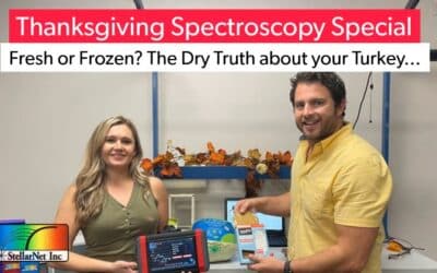 Thanksgiving Spectroscopy Special- Fresh or Frozen? The Dry Truth about your Turkey…