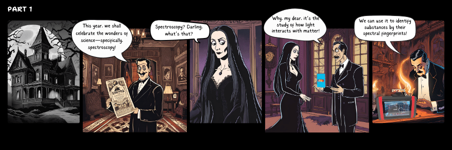 One row comic Halloween part1.1