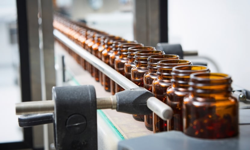 Custom Application Spotlight Optical Transmission of Plastic Bottles