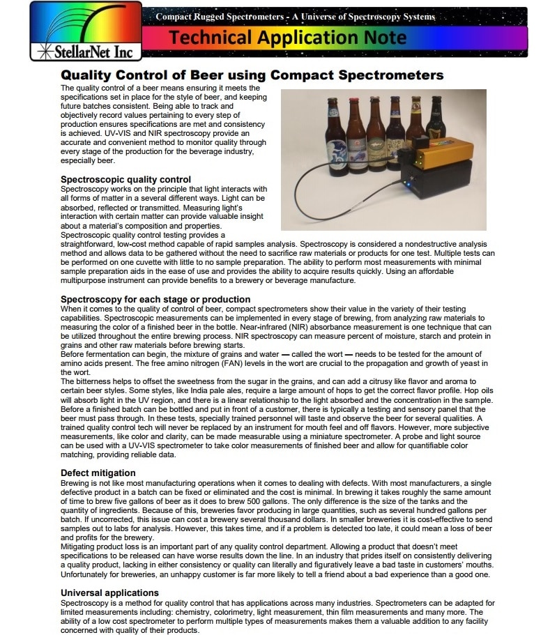 color measurement systems stellarnet us measurement systems