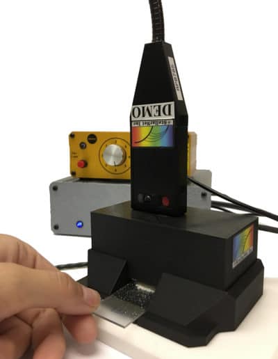 RPH5- Vertical Raman probe holder with laser safety Interlock