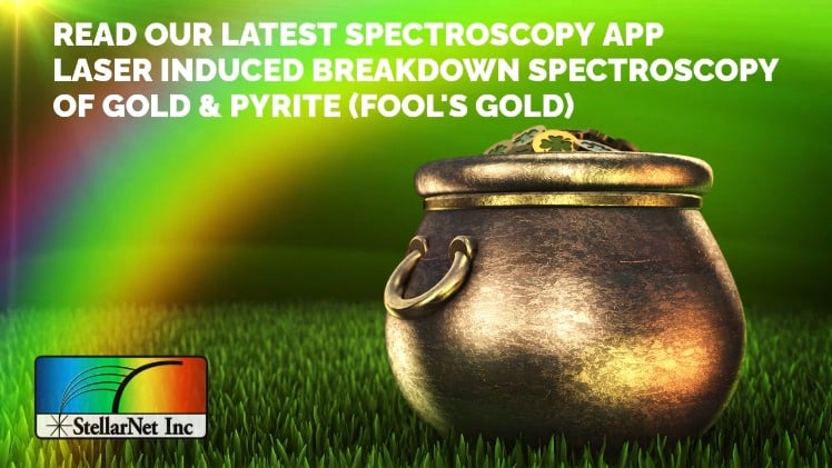 St. Patrick’s Day App Note: LIBS Spectroscopy of Gold and Fool’s Gold (Pyrite)
