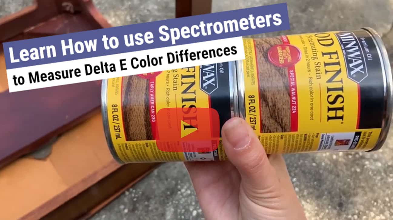 DIY Wood Stain Matching using Spectrometers with Steph