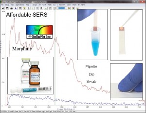 StellarNet SERS substrates for Raman