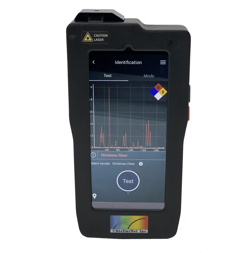 StellarRAM Handheld Raman Analyzer for Material Identification Inc.
