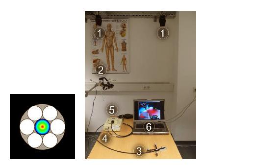Stellarnet spectrometer setup for Skin Lesion classification
