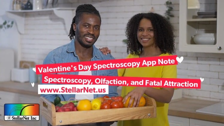 Valentine’s Day App Note: Spectroscopy, Olfaction, and Fatal Attraction