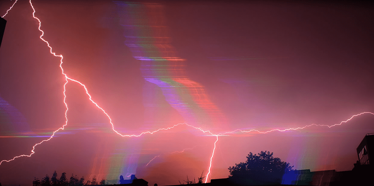 Spectroscopy of Lightning Colors and Composition Inc.