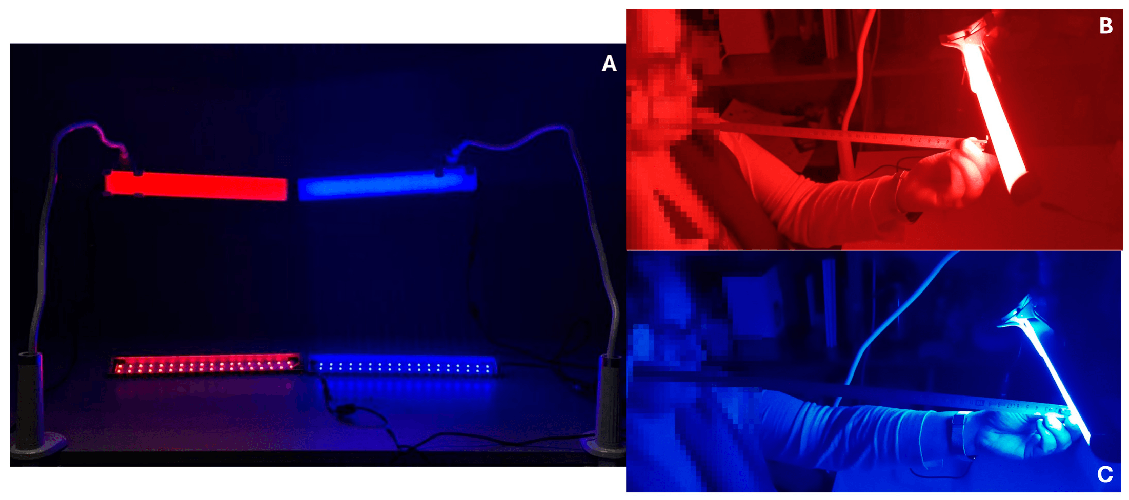 characterize the LEDs
